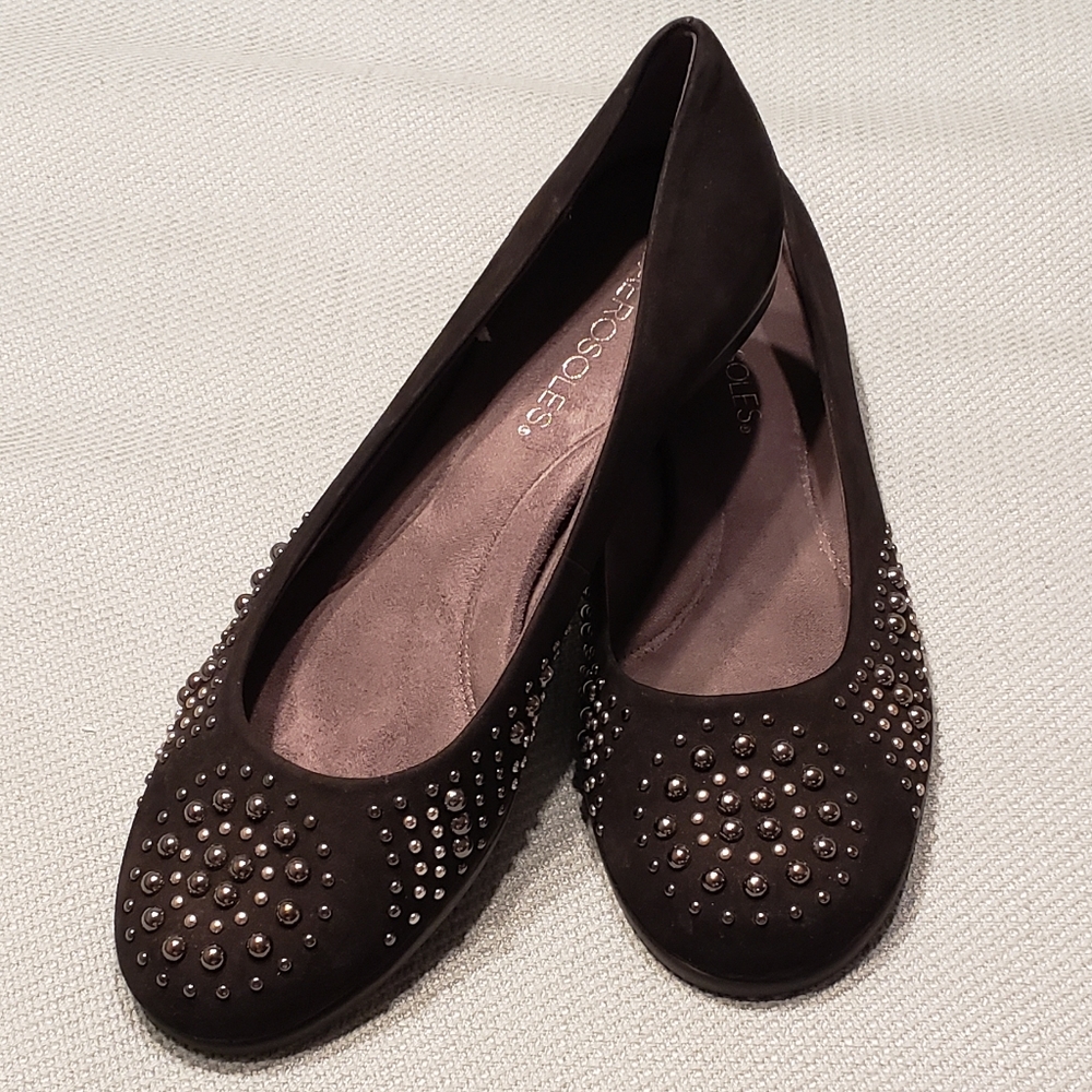Aerosoles beaded ballet flat